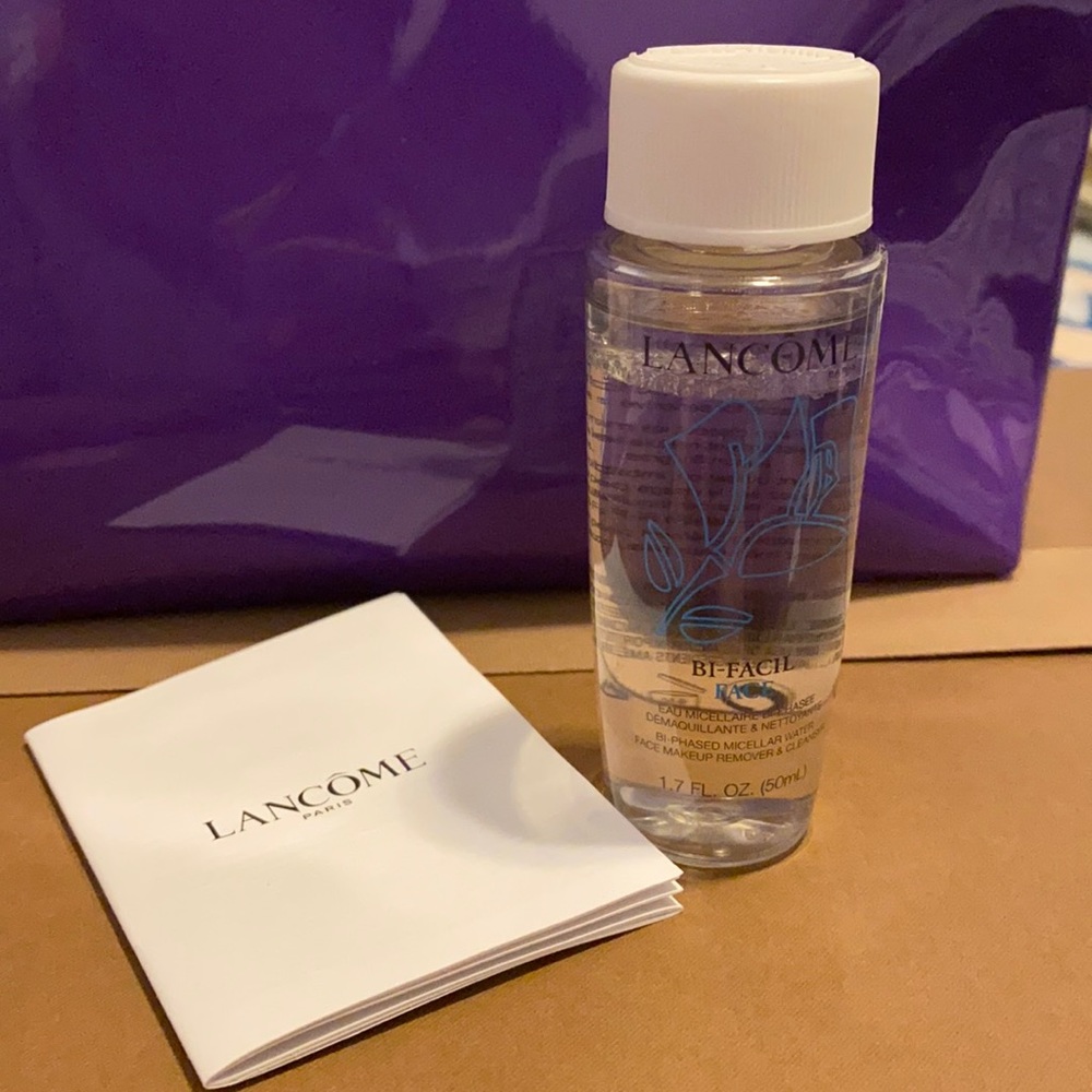 🎄💗Lancome Bi-Facial Face micellar water face makeup remover & cleanser